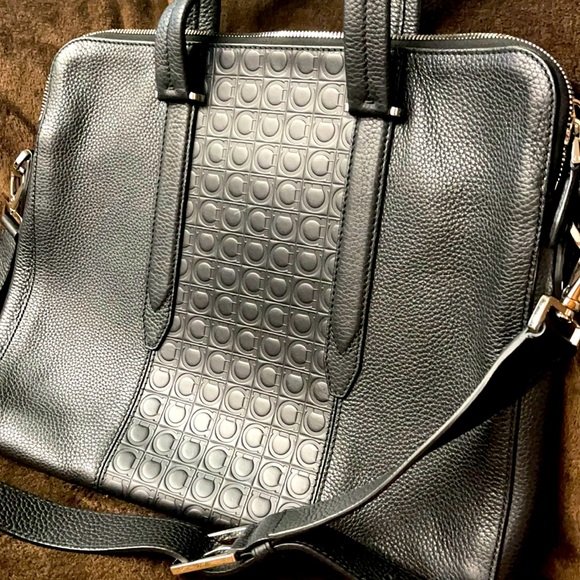 Salvatore Ferragamo Other - Salvatore Ferragamo Men Briefcase Black